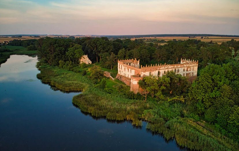 Ruiny zamku w Krupem, Krupe, Poland, Poland